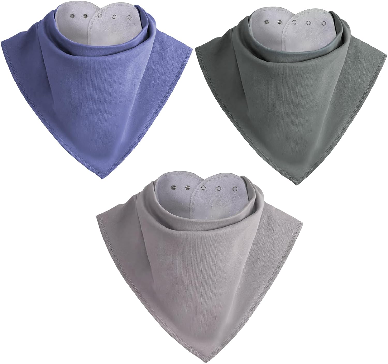 251102114829920_1 Adult Drool Bandana Bibs, Large Absorbent Special Needs Bibs Set for Teens, Adults, 4+ Years Boy Girl Men Women, 3 Packs - Image 1